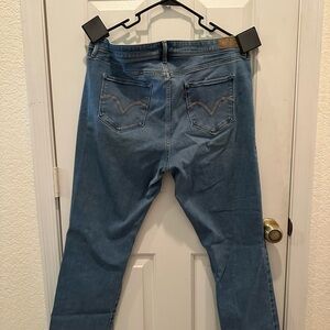 Levi's Blue Straight Leg Jeans Classic Style